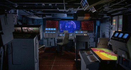 Капитанская рубка космического корабля