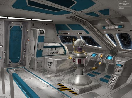 Кабина космического корабля элаайт дангероус