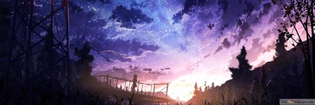 Аниме природа