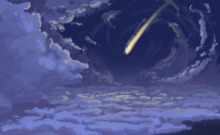 Аниме облака