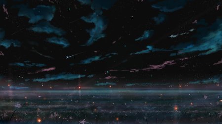 Аниме ночное небо