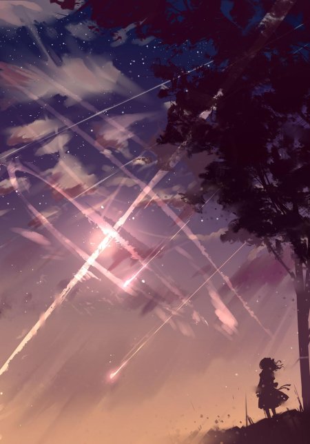 Аниме пейзажи арт