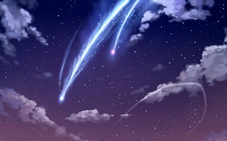 Твоё имя аниме комета