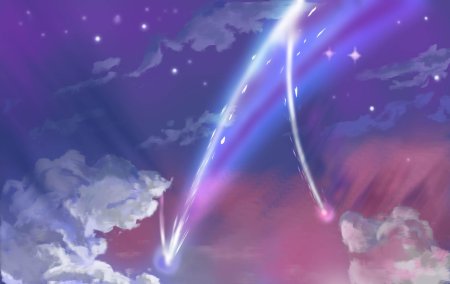 Твоё имя аниме комета