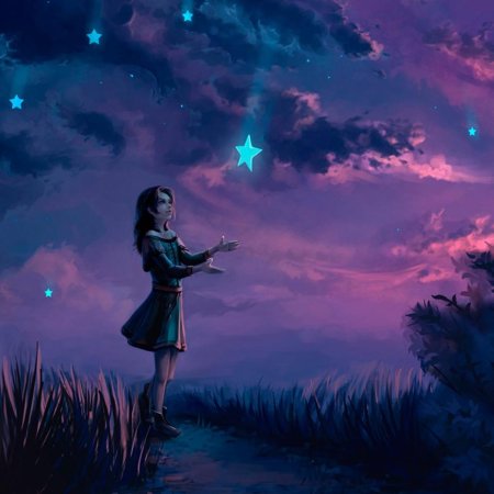 Сказочный звездопад