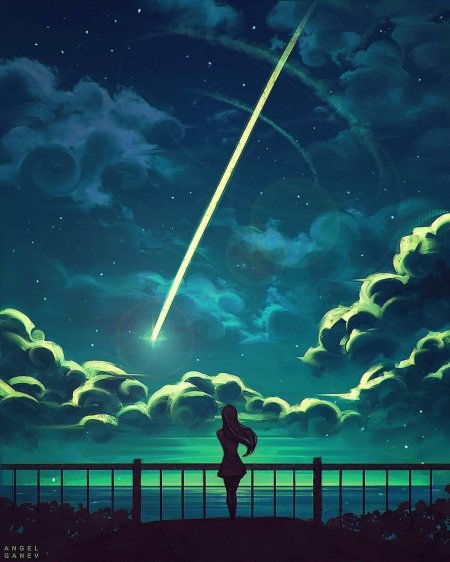 Падает звезда