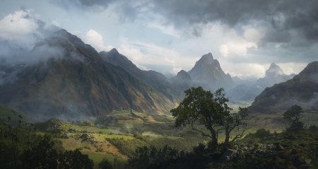 Пейзажи фэнтези