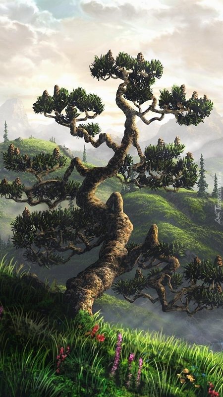 Пейзаж фантастический