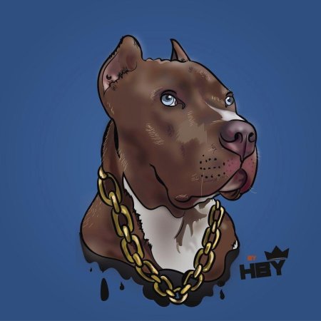 Американский стаффордширский терьер art