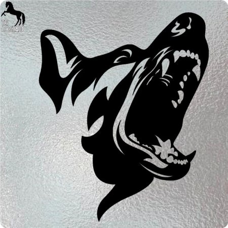 Злая собака вектор