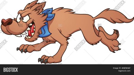 Злая собака мультяшная