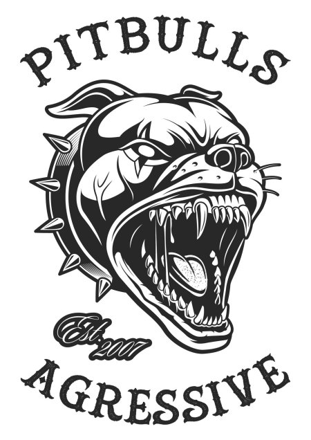 Векторный питбуль