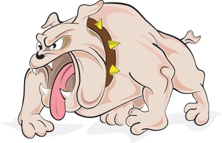 Бульдог злой