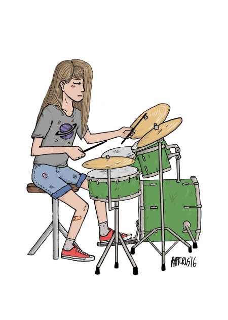 Барабанщица мари