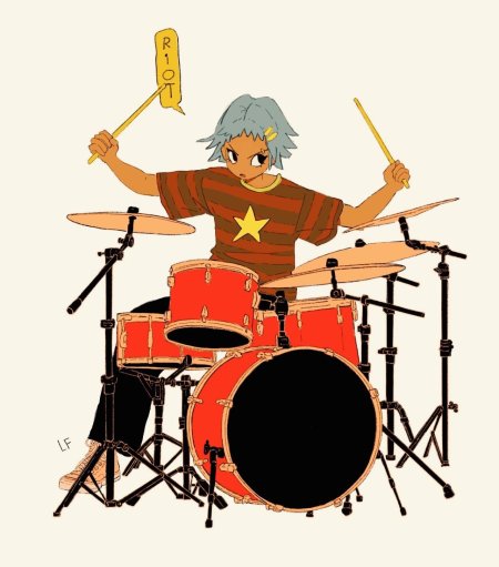 Аниме барабаны