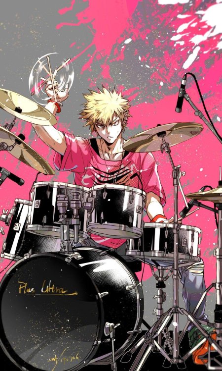 Кацуки бакугоу барабанщик