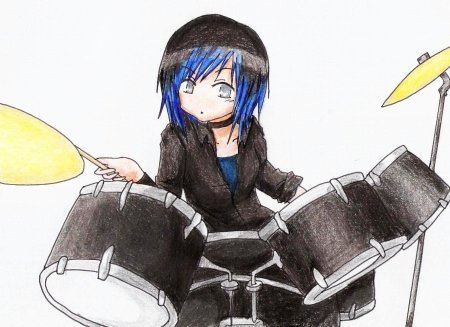 Аниме барабанщик