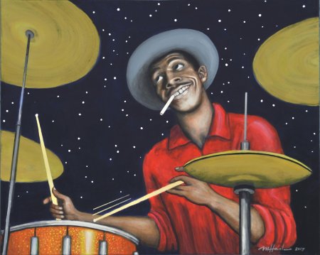 Барабан в живописи