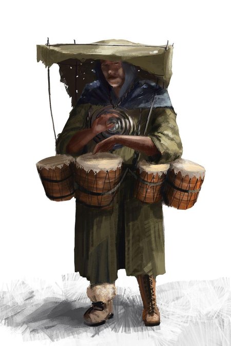 Полуорк трактирщик