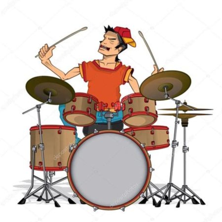 Барабанщик клипарт