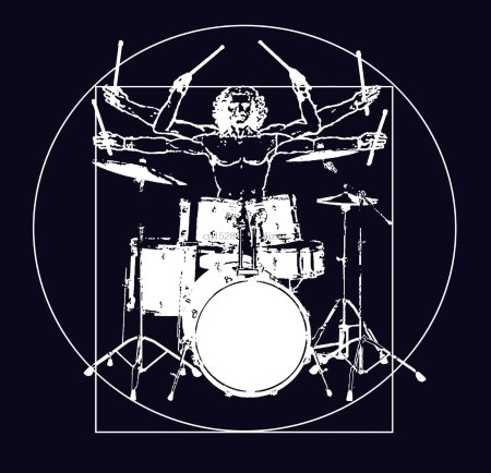 Витрувианский человек да винчи