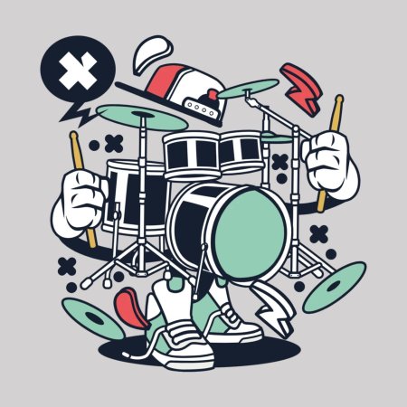 Барабан вектор