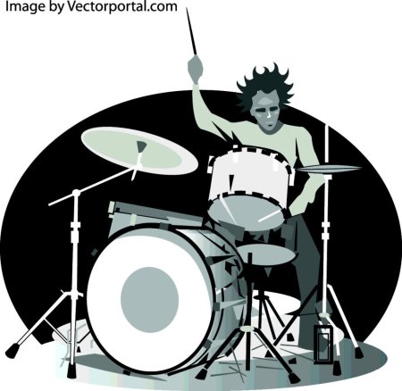 Рок барабанщик