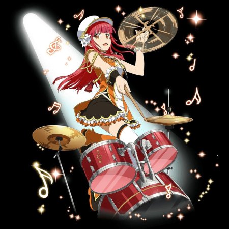 Барабанщик аниме бандори