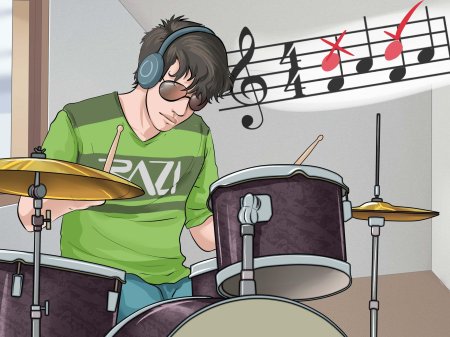 Играть на барабанах