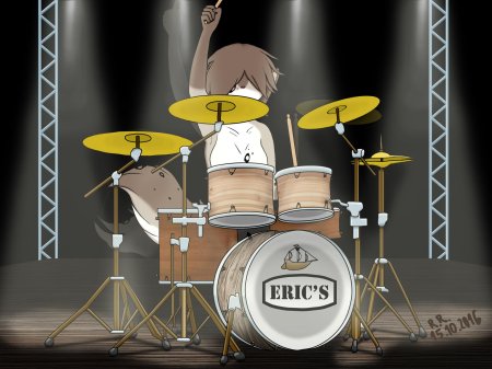 Барабанщик арт