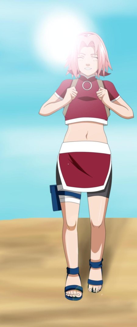 Сакура харуно лет в полный рост