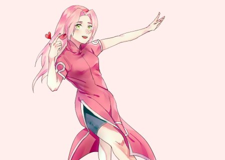 Сакура наруто арт