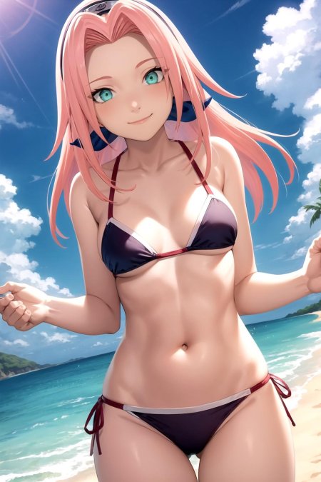 Sakura haruno bikini