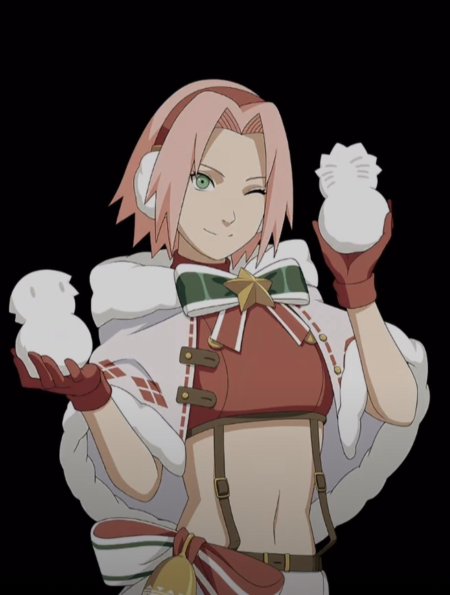 Сакура харуно рождество