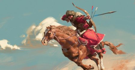 Монгольский конный лучник века