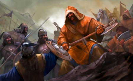 Монгольский воин чингис-хана арт