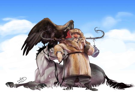 Беркутчи монголия