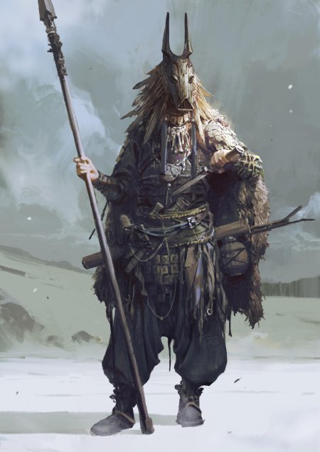 Шаман концепт арт