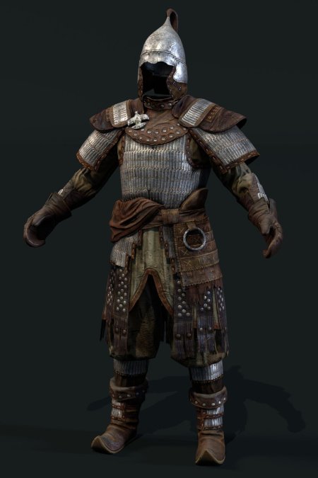 Монгольский доспех хуяг