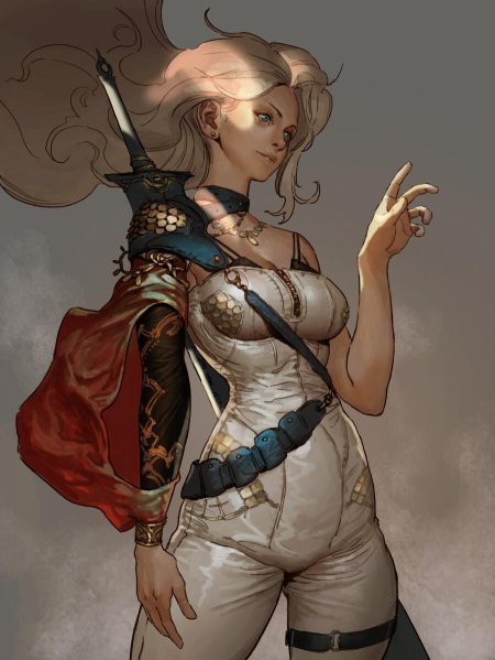 Фэнтези воин