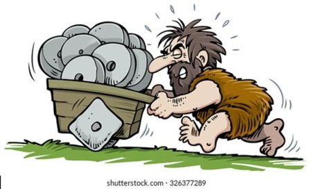 Первобытный пещерный человек