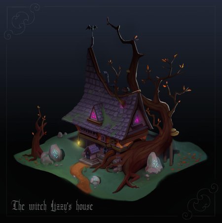 Ведьмин дом мультфильм