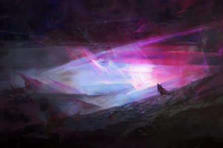 Киберпанк абстракция