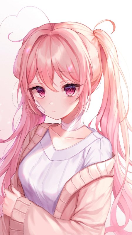 Красивая аниме девушка