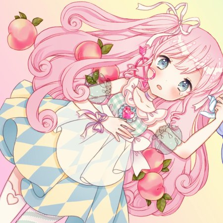 Аниме розовая