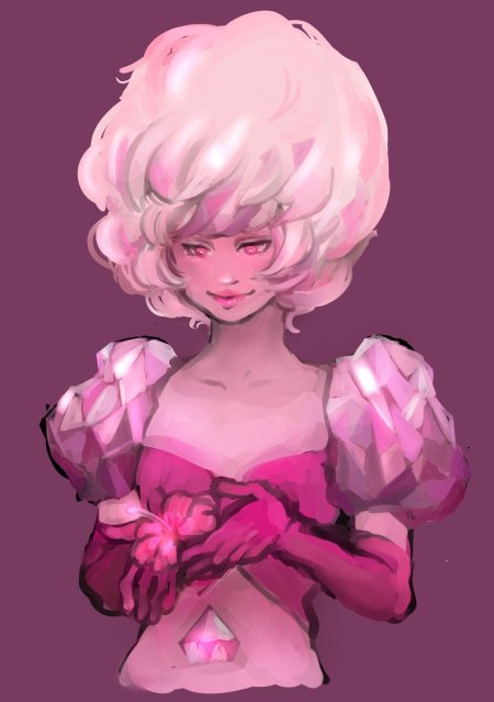 Вселенная стивена розовый алмаз