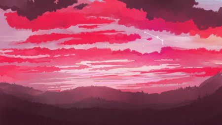 Закат аниме