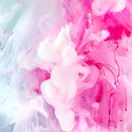 Розовый дым