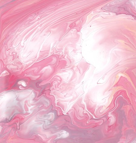 Розовые разводы