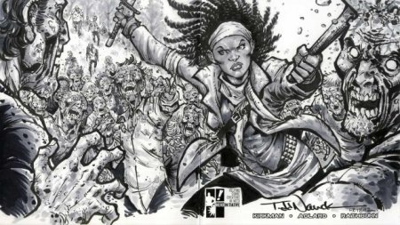 Мишон ходячие мертвецы комикс